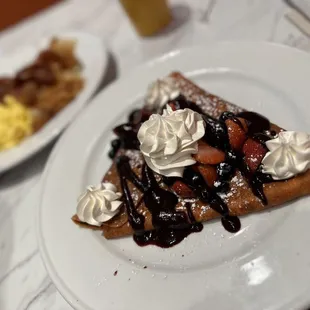 food, waffles