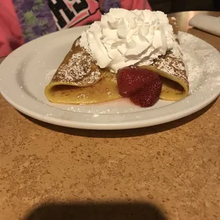 Strawberry Crepes