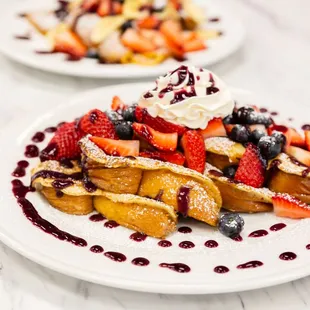 food, waffles