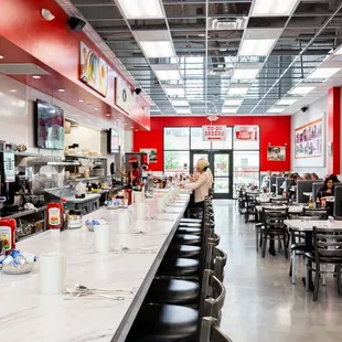 interior, sushi and sashimi