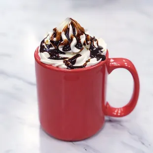 Hot chocolate, delicious!