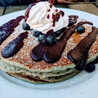 BLUEBERRY BATTER PANCAKES