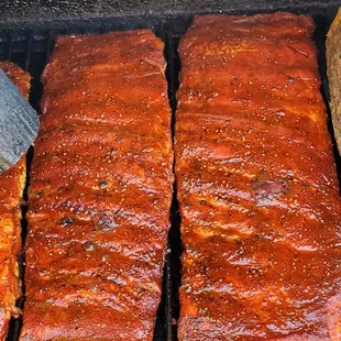 bbq ribs, ribs, food