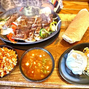Steak Fajitas