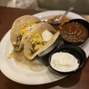 Soft Beef Taco Plate
