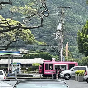 outside
