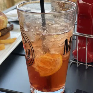 Ole Smokey Peach old Fashioned.