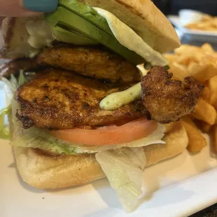 Peruvian chicken sandwich (monthly special )