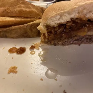Rustic Inn burger