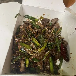 1. Mongolian Beef