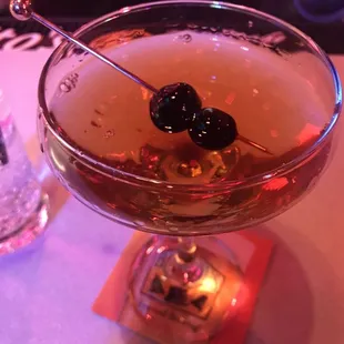 Classic Manhattan. Yummy!