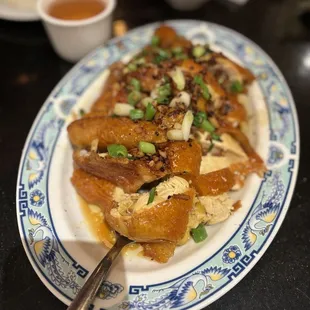 Crispy garlic chicken