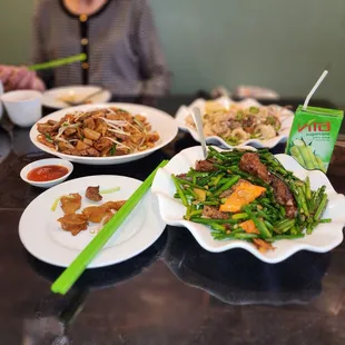 plate of food on a table