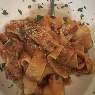 Papparadelle bolognese