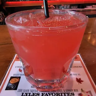 Raspberry creamsicle as indicated.