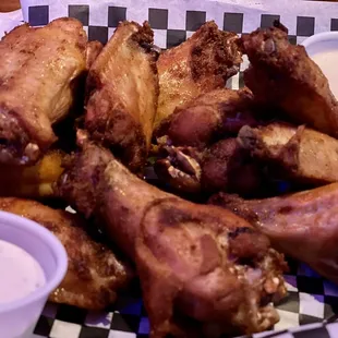 Smoked wings