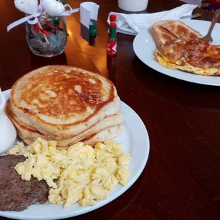 Pancake Meal with Omelette Meal