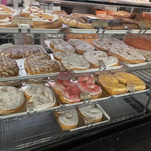 a variety of donuts