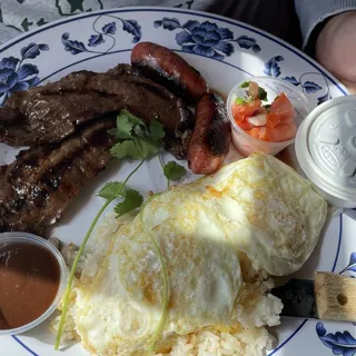 Bangus and Skirt Steak Combo