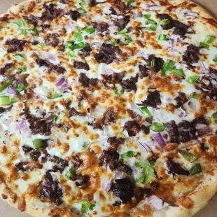 5150 Cheesesteak Pizza