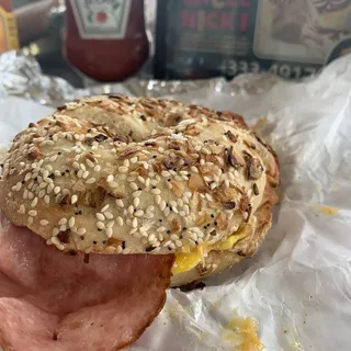 Taylor Ham egg and cheese