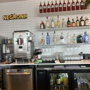 Bar area