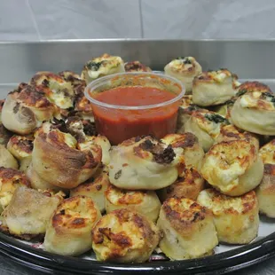 Boli Bun trays are the best for parties or corporate lunches.