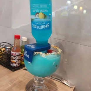 an ice cream sundae in a glass