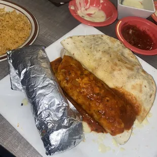 Taco, Enchiladas, Quesadillas