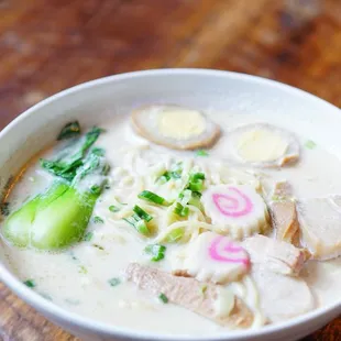 Japanese Style Ramen with Pork Belly and Egg.