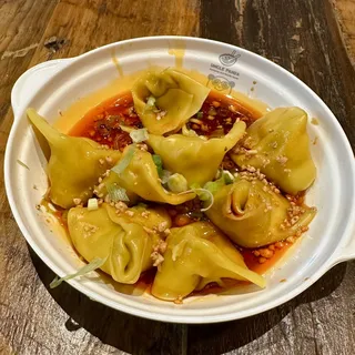 Pork Wonton in Chili Sauce