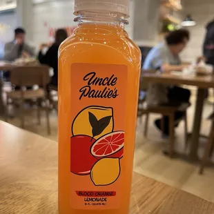 Blood Orange Lemonade - $5