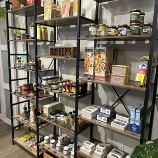 Gourmet foods found here.