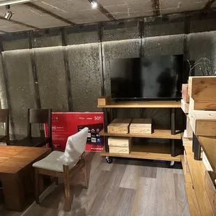 The vault in process!