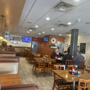 Clean and well taken care of restaurant.