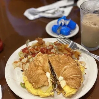 Breakfast Croissant Sandwich