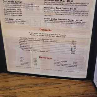 Country style yummer dinners