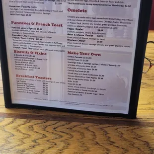 Old fashioned country style breakfasts