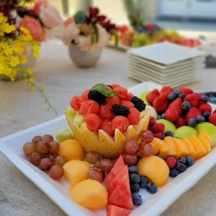 More fruit plates