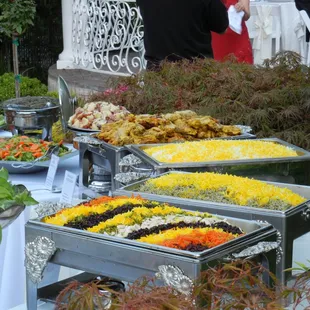 Wedding Buffet - close up