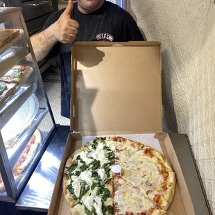 a man giving a thumbs up