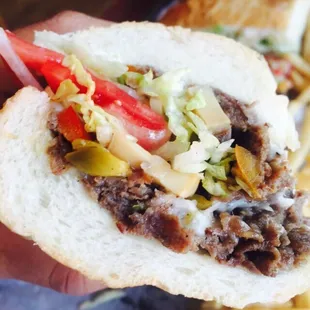 Uncle Sam's special steak