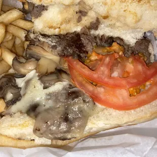 Ultra Mushroom Cheesesteak