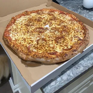 Pepperoni New Yorker pizza - foot long slices!