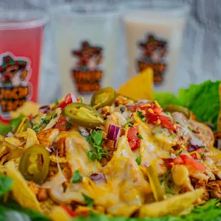 nachos, food