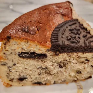 Inside the Oreo Basque ($22). Good, but too heavy on the lemon flavor and couldn't taste the Oreo. 8/24/2022