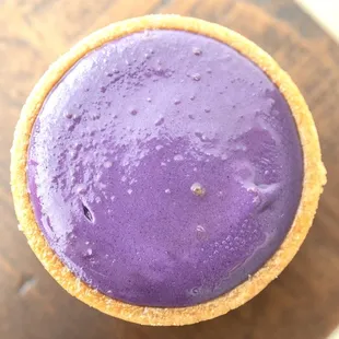 Ube Cheese Tart.