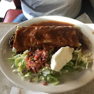 Burritos are monstrous!