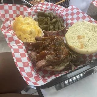 Smoked Pulled Chicken Combo (Pollo)