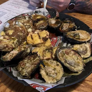 Charbroiled Oysters